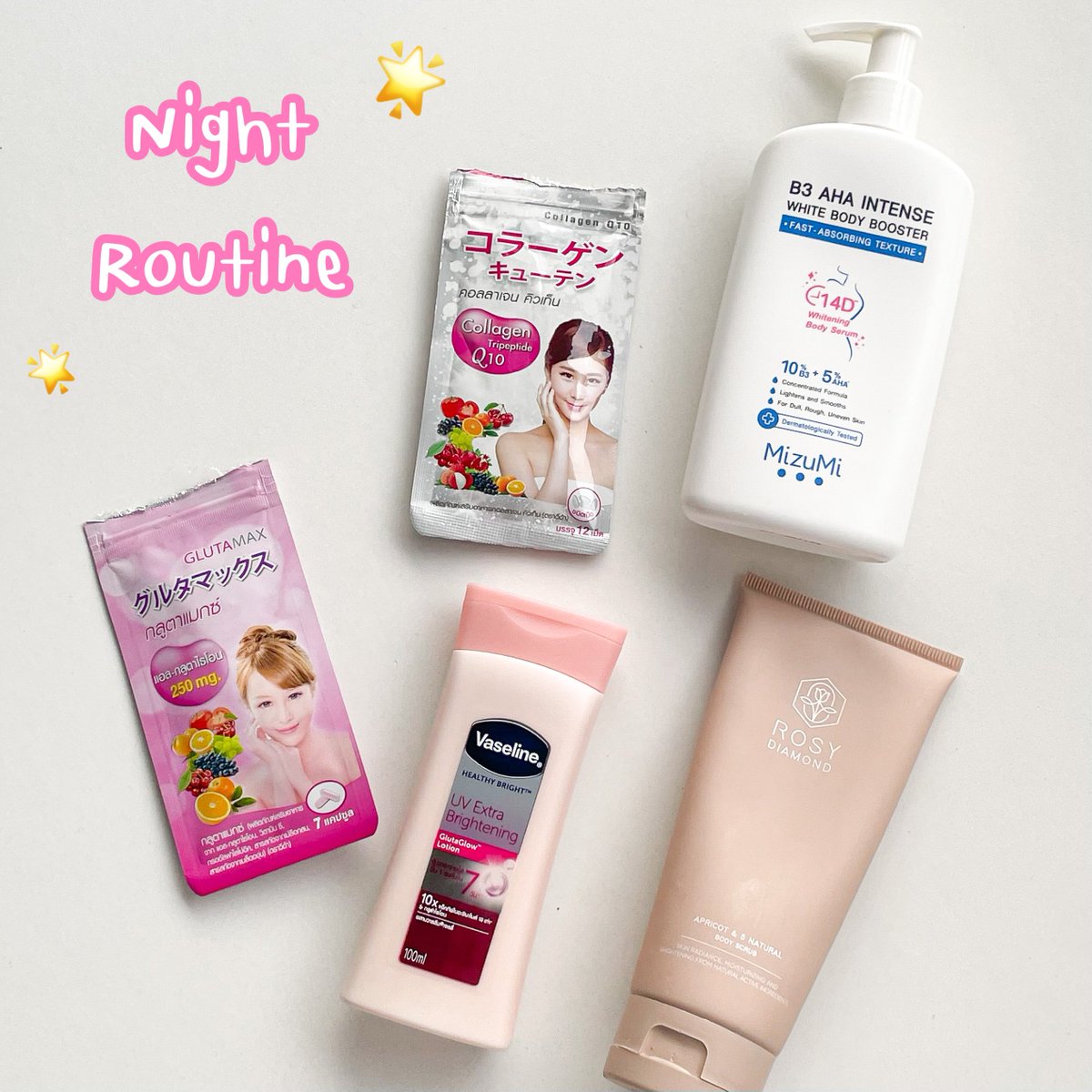 gmmgamm's tweet photo. มาแชร์ Night Routine อัพผิวใสส✨ https://t.co/6k3OTZGkTN