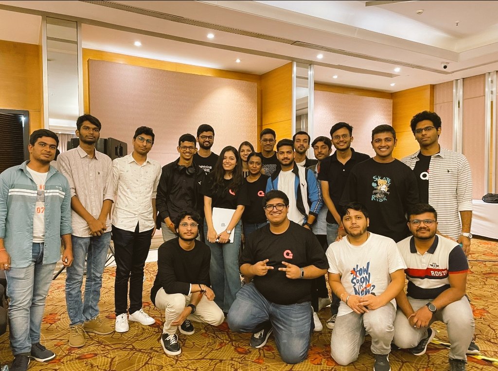 AshishGopalika's tweet photo. 🚀My 3rd #Hacktoberfest kicked off with a bang!
Thanks to @appwrite and @digitalocean for an amazing session full of #opensource insights.

Met some inspiring tech folks along the way @adityaoberai @khushbooverma_ @HaimantikaM @ashwinexe @mvkaran @aaishika and many more. https://t.co/2bA0fOAJvv