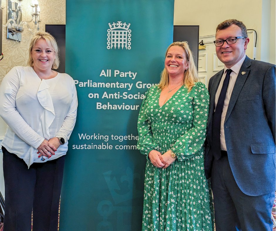 APPG on Anti-Social Behaviour (@asbappg) on Twitter photo A great discussion at the Tory Party Conference yesterday. <a href="/MidlandHeart/">Midland Heart</a> Exec Director <a href="/Joe_MidHeart/">Joe Reeves</a>, who chaired the event, was joined by <a href="/RBryantOBE/">Rebecca Bryant OBE</a>, CEO of <a href="/resolveasb/">ResolveASB</a>, and <a href="/_Lisa_Townsend/">Lisa Townsend</a>, PCC for Surrey, for a discussion around the potential for specialist housing courts. A great discussion at the Tory Party Conference yesterday. <a href="/MidlandHeart/">Midland Heart</a> Exec Director <a href="/Joe_MidHeart/">Joe Reeves</a>, who chaired the event, was joined by <a href="/RBryantOBE/">Rebecca Bryant OBE</a>, CEO of <a href="/resolveasb/">ResolveASB</a>, and <a href="/_Lisa_Townsend/">Lisa Townsend</a>, PCC for Surrey, for a discussion around the potential for specialist housing courts.