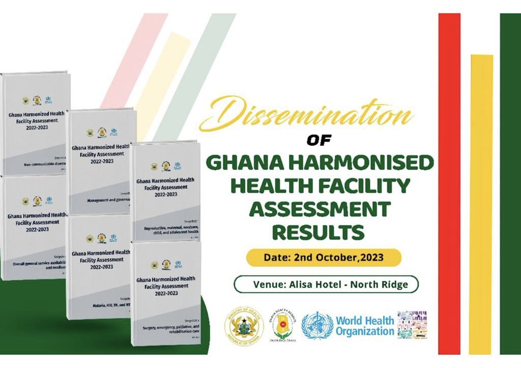 WHO Ghana (@whoghana) on Twitter photo Ghana is leveraging data to improve health service delivery.
Today, we are supporting <a href="/_GHSofficial/">Ghana Health Service</a> to disseminate the <a href="/WHO/">World Health Organization (WHO)</a> Harmonised Health Facility Assessment results. This is a comprehensive service availability and readiness survey of all levels of health delivery in Ghana. Ghana is leveraging data to improve health service delivery.
Today, we are supporting <a href="/_GHSofficial/">Ghana Health Service</a> to disseminate the <a href="/WHO/">World Health Organization (WHO)</a> Harmonised Health Facility Assessment results. This is a comprehensive service availability and readiness survey of all levels of health delivery in Ghana.