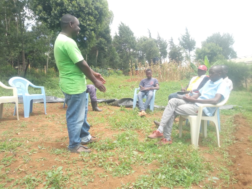 EPTFnavigators's tweet photo. 2 October 2023 : Ongoing training on Farmer Field Schools Approach, agro- ecologial analysis and nursery bed management for a group of young people in Kapkures area,Moiben. Nurseries prepared earlier have already germinated. https://t.co/fHToEpfpQg