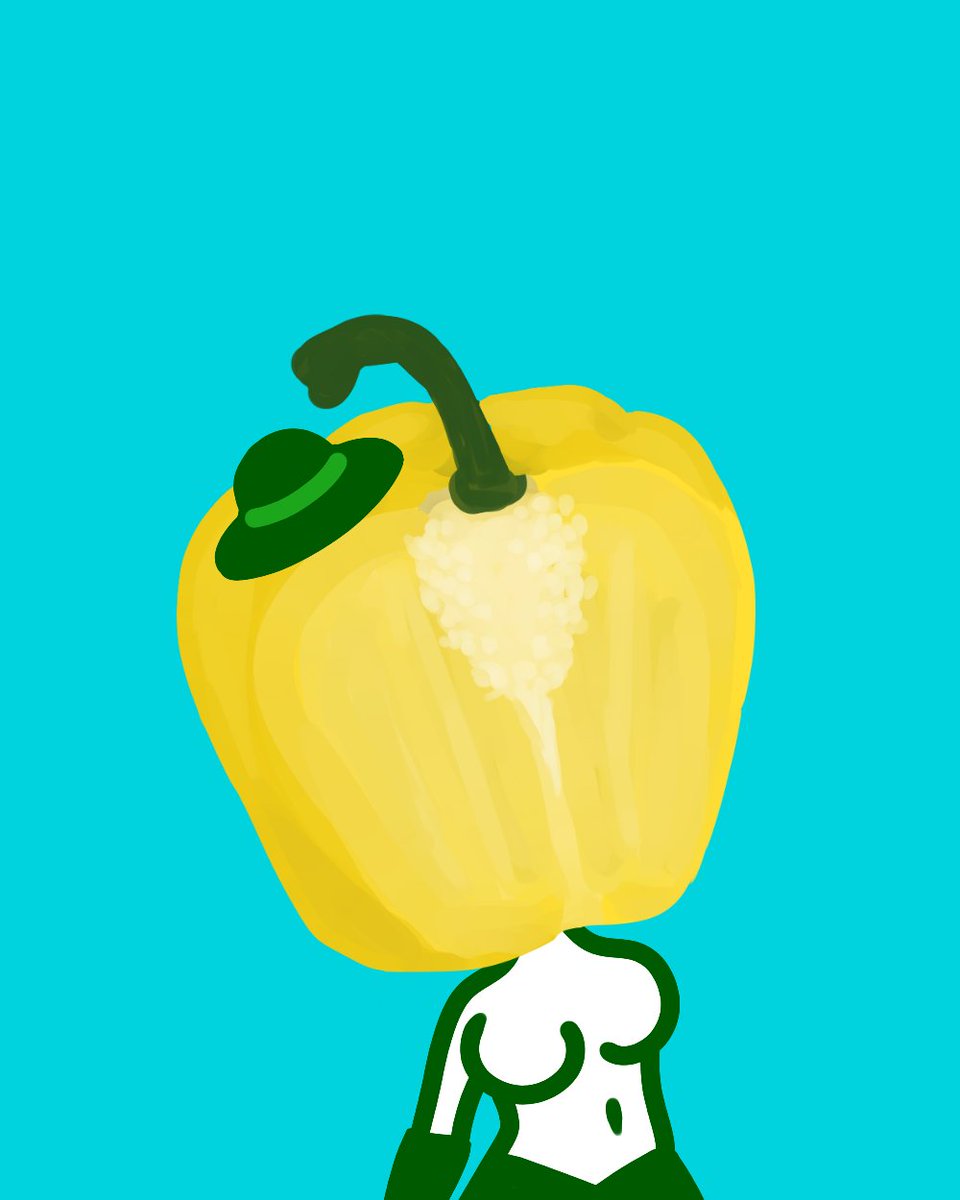 itoshinorabi's tweet image. 背景シンプルのほうが可愛いな。

#nft #vegi #野菜