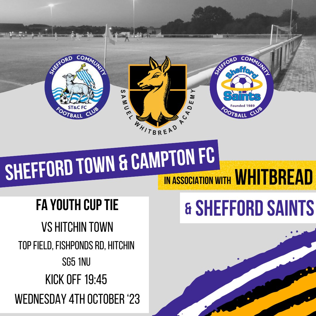 Samuel Whitbread PE (@samwhitpe) on Twitter photo ⚽️| U18 Football Fixture
On Wednesday our U18's compete in a huge match as they face <a href="/HitchinTownFC/">Hitchin Town FC</a> in the <a href="/FAYouthCup1415/">FA Youth Cup</a>. Both sides know a victory leaves them just one win away from EFL sides entering the comp.
A huge game for both sides, please come down and support! ⚽️| U18 Football Fixture
On Wednesday our U18's compete in a huge match as they face <a href="/HitchinTownFC/">Hitchin Town FC</a> in the <a href="/FAYouthCup1415/">FA Youth Cup</a>. Both sides know a victory leaves them just one win away from EFL sides entering the comp.
A huge game for both sides, please come down and support!
