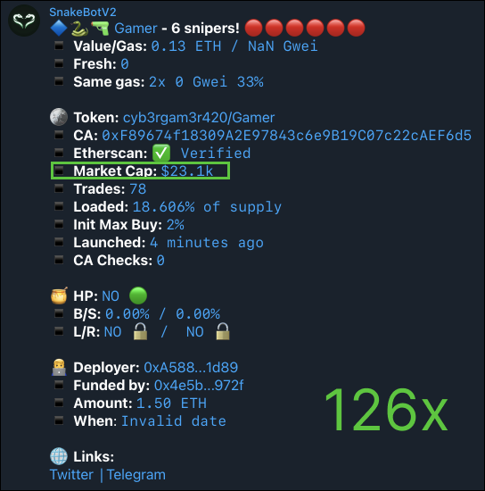 SnakeBot tweet media