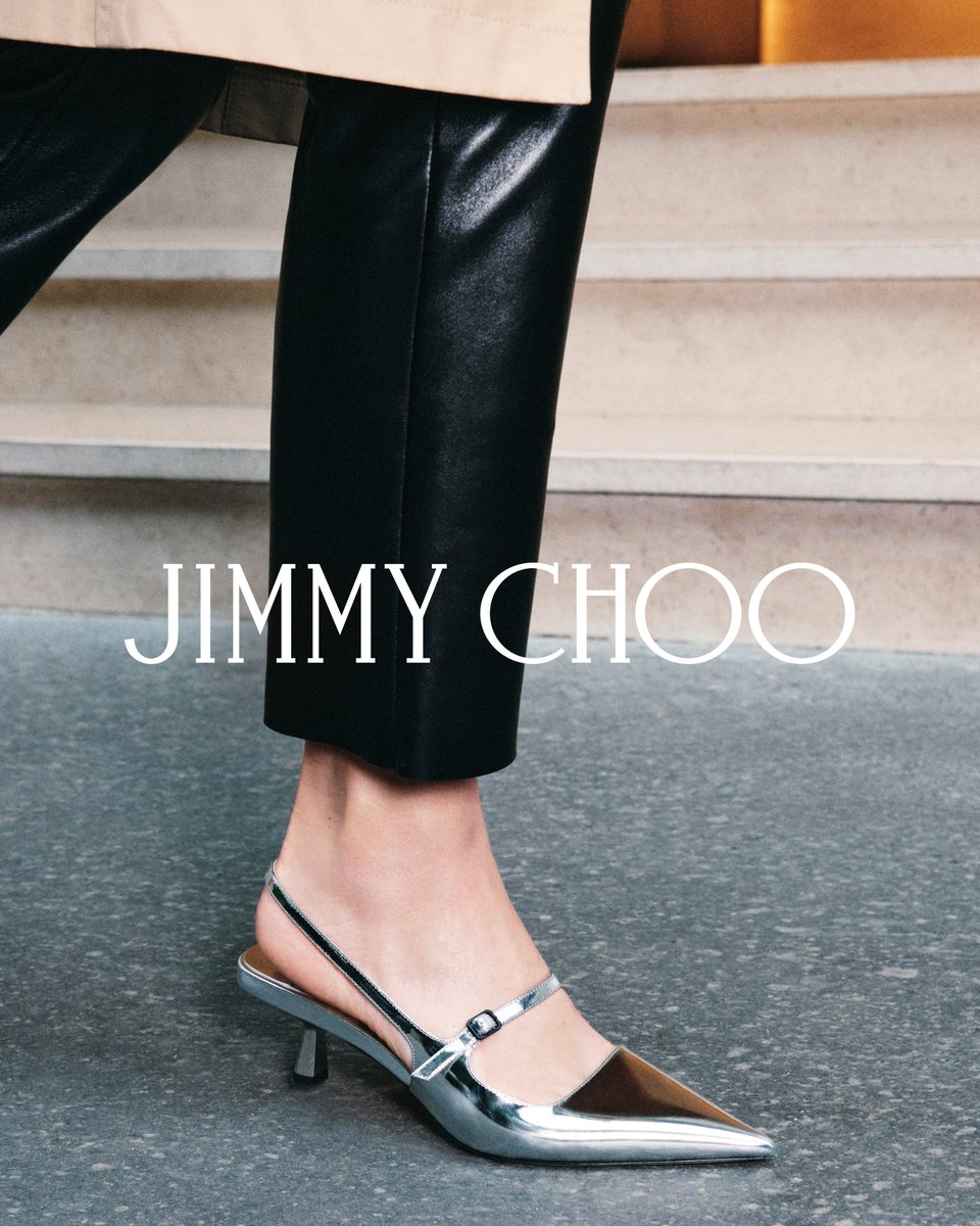 jimmychoo's tweet photo. Cast in molten silver, patent leather and beaded tartan, Didi is a sleek slingback that promises to elevate your new-season wardrobe #JimmyChoo
https://t.co/pnH9JweI8f https://t.co/rEJBnBvyAJ