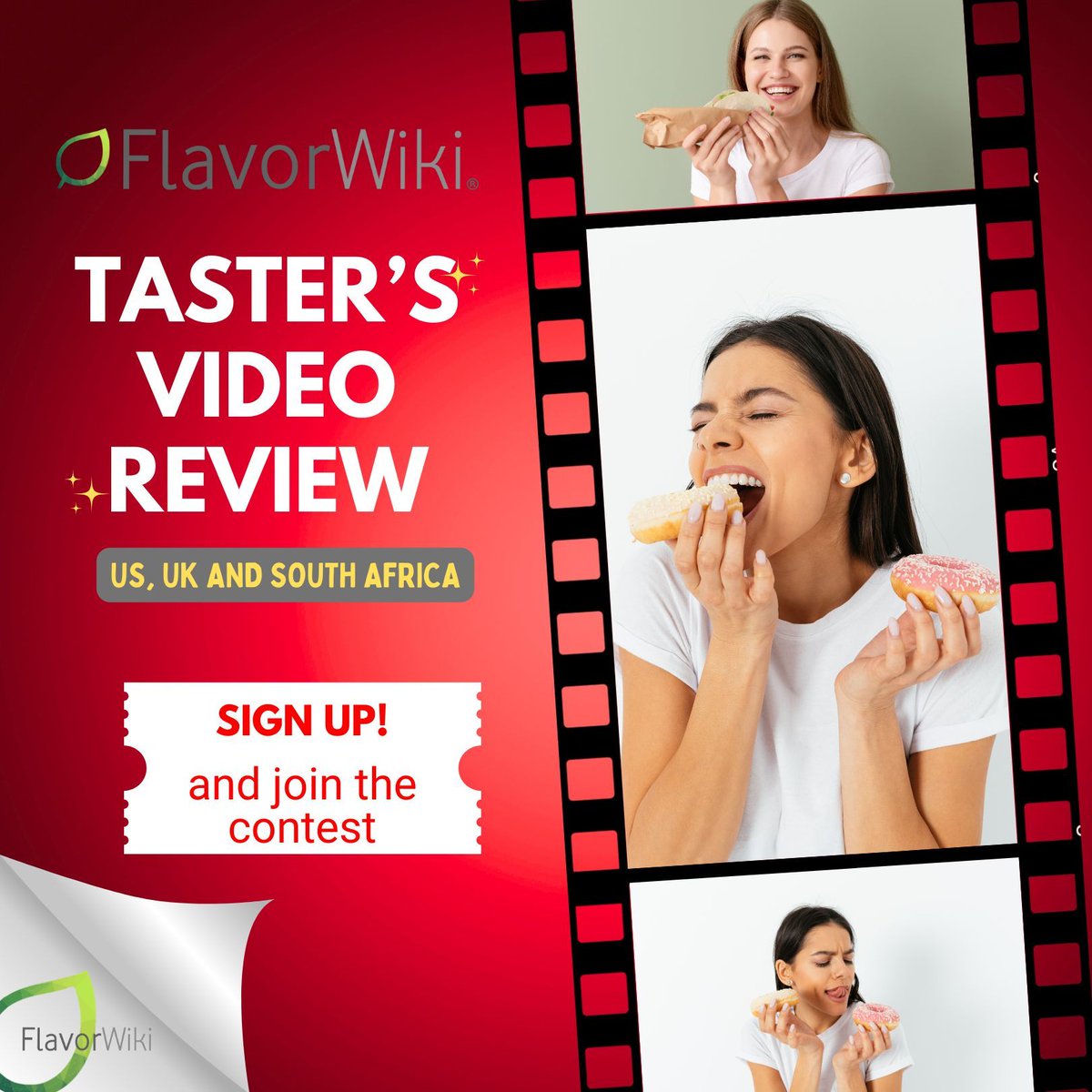 FlavorWiki's tweet photo. Test your skills in our Tasters Video Review Contest and compete for the grand prize of $50 USD. Whether you're based in the US, UK, or South Africa, impress us with your video reviews.

Be our taster, sign up and join the contest at: https://t.co/p0PkXsIqfJ

#FlavorWiki #Tasters https://t.co/WCMZyKc3je