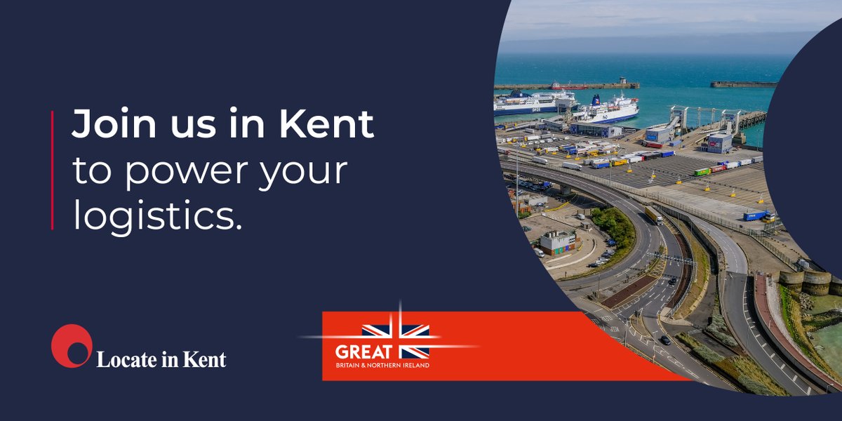 LocateInKent's tweet photo. The Port of Dover is the busiest ferry port in Europe, handling £119 billion of trade or 17% of the U.K. trade in goods, and with an annual turnover of £58.5 million in 2019.

Join us in Kent to power your logistics. #JoinusinKent

Find out more ▶️ https://t.co/XpbvtcDJx8 https://t.co/YhjxnDVcgj