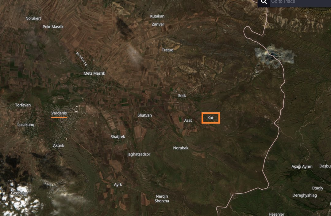 Aeternum7's tweet photo. On October 2, at around 2:25 p.m., Armed Forces units of #Azerbaijan discharged fire from small arms targeting a vehicle carrying food for the personnel of the Armenian combat outposts in the vicinity of Kut - MOD #Armenia https://t.co/6ynZIAliQF