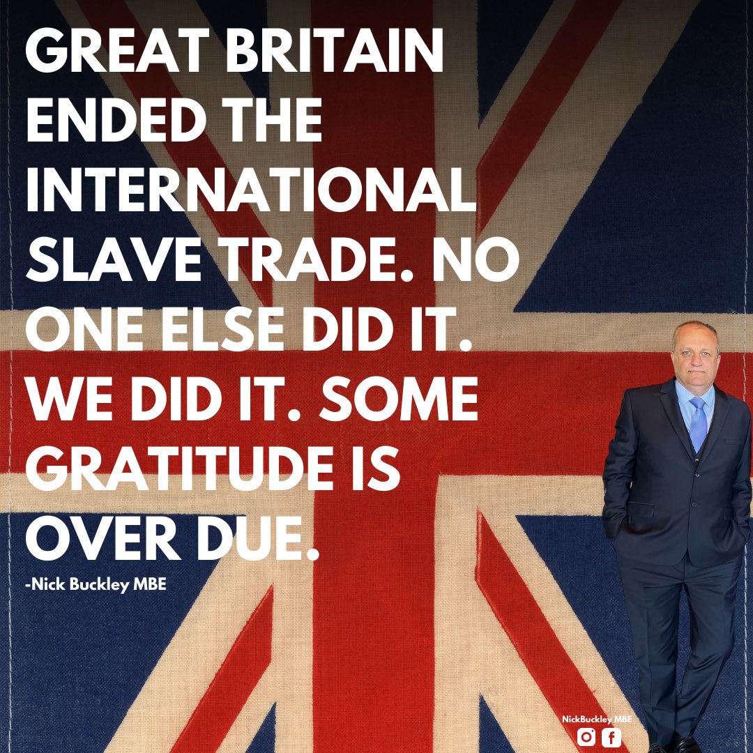 @jeremycorbyn We have learnt our lesson about racial justice. #GreatBritain has already changed the past, present and future (#BRITISHHISTORY) via our powerful Empire/Royal Navy. #UK ended the global slave trade & continues to battle modern slavery across predominantly #Muslim Middle East! 🇬🇧