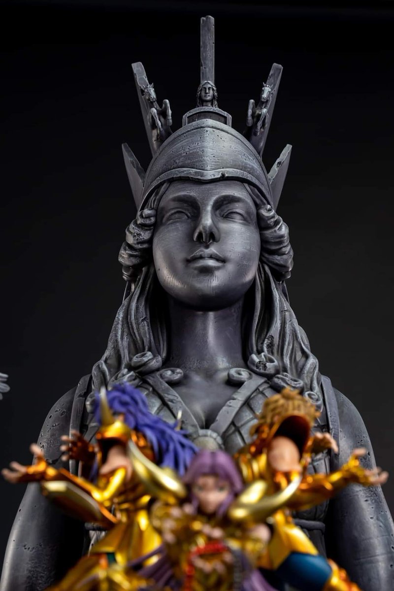 CavaleirosB's tweet photo. Zodiakos Studio lançará Estatueta da "Exclamação deAthena": https://t.co/nJUKDQphTx

#ZodiakosStudio #ExclamaçãodeAthena #AthenaExclamation #MudeAries #AioliadeLeao #MilodeEscorpiao #Estatueta  #SaintSeiya #wonderfestival  #圣斗士星矢 #聖闘士星矢 #铸刻工作室 https://t.co/J3J2PoGJNp