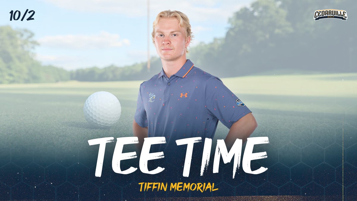 TEE TIME! <a href="/CUMensGolf/">CU Men's Golf</a> at the Tiffin Memorial in Tiffin, Ohio!
⏰ 9:00 AM [ Day 1 of 2 ]
📍 Mohawk Golf and Country Club: bit.ly/3PDqOVM
📊 LIVE RESULTS via <a href="/Golfstat/">Golfstat</a>: bit.ly/3RI4Sev
#ForHim 🙏⛳️#BackTheJackets #StingEm