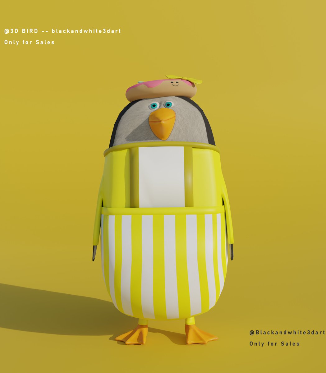 WwmemesS's tweet photo. NEW 3D Bird NFT🔥 is out for sale

Get you own  Penguin 3D Model just for 0.014ETH-

Share this to your Fam!  Retweet to get more offers

#NFT #Crypto #NFTCommunity #selling_content #beautiful #fun #buyer #collection #3d #3dmodeling #architecture https://t.co/iWFX9dxQ0N