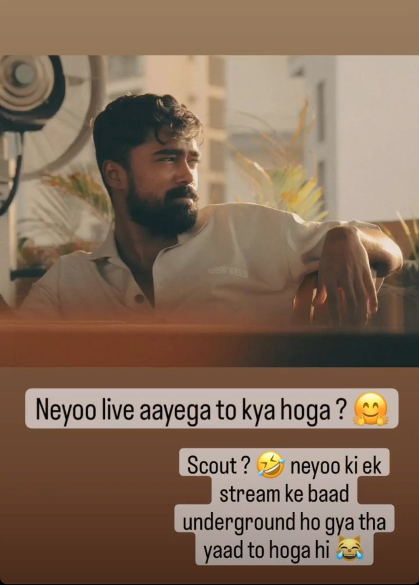 Leostan93's tweet image. Sirf neyooo live ayega to pura s8ul underground bhag jayegi 😂

Pasha on 🔝
#Neyoo #BGMI #Godlike