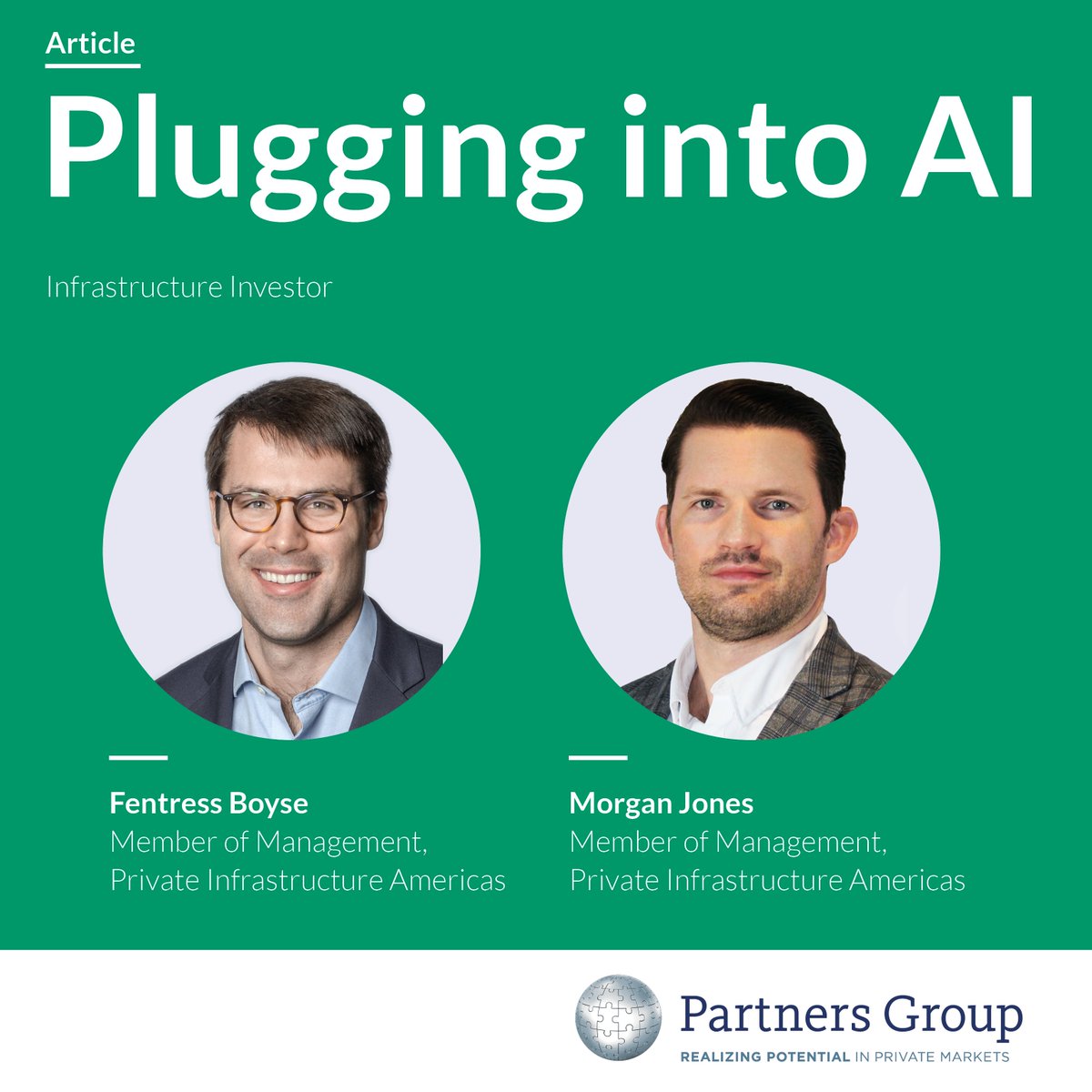 Our Private #Infrastructure Americas team spoke with @IInews about how consumer and enterprise demand for data and generative #AI points to a bullish future for #datacentre operators. Read the interview here: partnersgroup.com/en/news-views/…