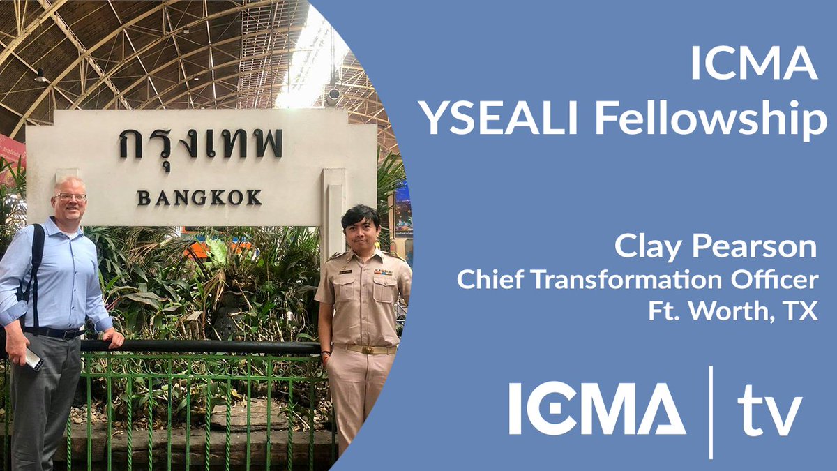 WebsEdgeSociety's tweet image. Cultural exchange plays a pivotal role in improving local governments. Thats why @ICMA launched the Young Southeast Asian Leaders Initiative. We talk with Clay Pearson (@jayhawkmi) about how these exchanges benefit fellows &amp;amp; local hosts alike #ICMA2023 youtu.be/eg1SSRNxpug