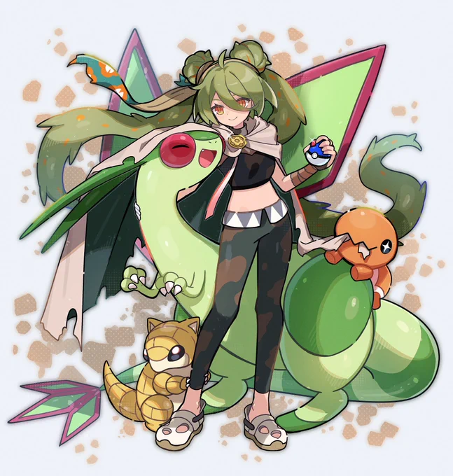 #ポケミク じめんミクさん