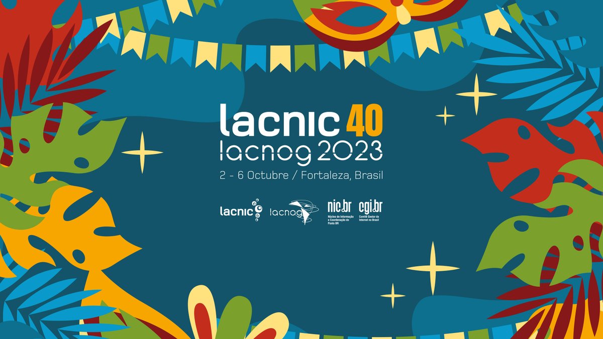 Empezamos actividades en #LACNIC40 #LACNOG2023 🇧🇷  No olvides pasar a registro por tu kit y  consultar la agenda para no perderte ninguna actividad lacnic40.lacnic.net

Si participas de manera virtual sigue las transmisiones en vivo 🔴 lacnic40.lacnic.net/streaming 

¡Te esperamos!