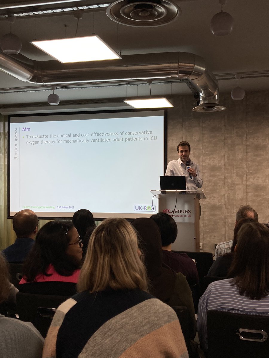 UK-ROX Trial (@ukroxtrial) on Twitter photo Kicking off today’s meeting with some positive progress updates from <a href="/PaulMouncey/">Paul Mouncey</a> and a really informative tips and tricks sharing session led by <a href="/RostronTony/">Tony Rostron</a>, <a href="/camistagg/">camilla stagg 💙</a>, and Sarah Farnell-Ward (<a href="/CCRG_SGH/">St George's Critical Care Research Group</a>)
#UKROXIM23 #CriticalCare
<a href="/ICNARC/">ICNARC</a> <a href="/NIHRresearch/">National Institute for Health and Care Research</a> Kicking off today’s meeting with some positive progress updates from <a href="/PaulMouncey/">Paul Mouncey</a> and a really informative tips and tricks sharing session led by <a href="/RostronTony/">Tony Rostron</a>, <a href="/camistagg/">camilla stagg 💙</a>, and Sarah Farnell-Ward (<a href="/CCRG_SGH/">St George's Critical Care Research Group</a>)
#UKROXIM23 #CriticalCare
<a href="/ICNARC/">ICNARC</a> <a href="/NIHRresearch/">National Institute for Health and Care Research</a>
