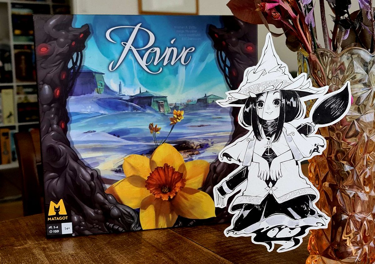 #Inktober - BoardGames x Ladies vol.2
#02 - Revive
♫♫♫ youtu.be/uRC3nuVZEaI?si…