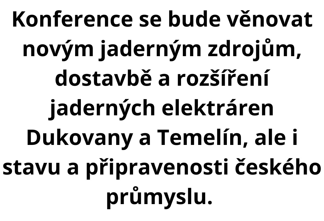 Jiří Nouza (@nouzajiri) on Twitter photo Již zítra, 3. října 2023 startuje třetí ročník konference JÁDRO. Zúčastnit se můžete prezenčně v <a href="/clarioncongress/">Clarion Congress Hotel Prague</a>, ale i online!
Více na sps.cz/zveme-vas-na-k… Mediálním partnerem je deník @E15news a časopisy All for power, @KONSTRUKCE, SILNICE ŽELEZNICE a Stavebnictví. Již zítra, 3. října 2023 startuje třetí ročník konference JÁDRO. Zúčastnit se můžete prezenčně v <a href="/clarioncongress/">Clarion Congress Hotel Prague</a>, ale i online!
Více na sps.cz/zveme-vas-na-k… Mediálním partnerem je deník @E15news a časopisy All for power, @KONSTRUKCE, SILNICE ŽELEZNICE a Stavebnictví.