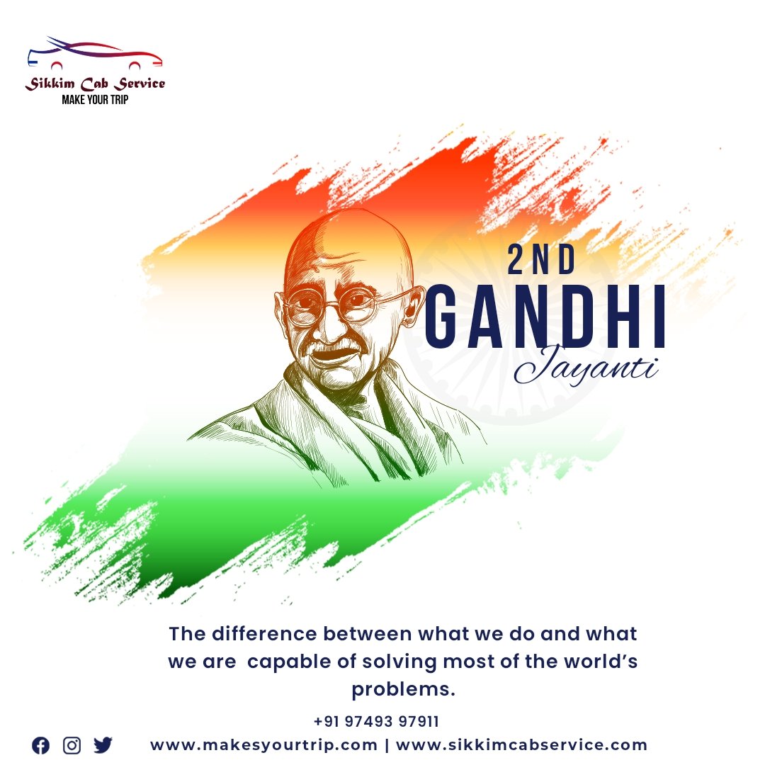Gandhi Jayanti is a reminder that even the smallest actions can bring about great change. Let’s follow the path of truth and compassion. Happy Gandhi Jayanti! 🙏❤️

#gandhijayanti #gandhi #anniversary #mahatmagandhi #quoteoftheday #2ndoctober #chefkunal #happygandhijayanti