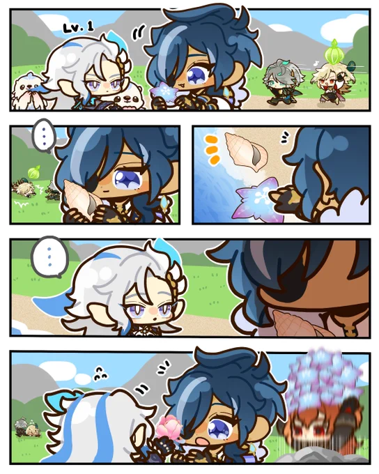 ヒトデあつめ🔥❄️(ディルガイ) 