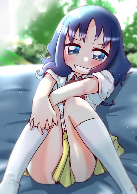 お座り来海お久しぶりのお絵描き～ 