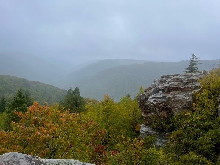Late post, some members of our Track &amp; Field team took another exploration around West Virginia, this time at Dolly Sods! Pictured are athletes from WV, Arizona, PA- and Spain!