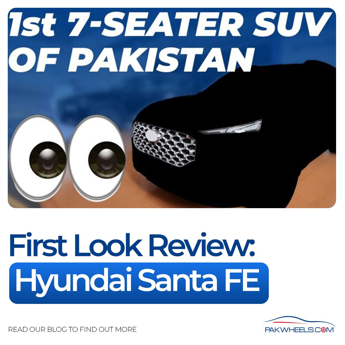 PakWheels's tweet photo. Today, we reveal the first look review of the all-new locally assembled Hyundai Santa Fe Signature, the first seven-seater hybrid SUV in Pakistan as claimed by the company.
Read the blog: https://t.co/lDfUwAwCK0
#PakWheels #PWBlog #Hyundai #SantaFe #FirstLookReview https://t.co/LJNP1qx0JT