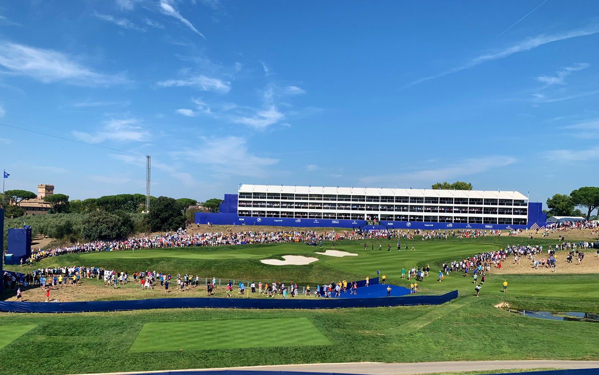 30 years gap between my two onsite #RyderCup experiences 🙃 So grateful for <a href="/Glenmuir1891/">Glenmuir</a> #Ruiafamily and <a href="/clubcar/">Club Car</a> #KevinHart for the unforgettable time <a href="/marcosimonegolf/">Marco Simone Golf & Country Club</a> 
Happy to share some great time with industry leaders along with <a href="/RichardSorrell3/">Richard Sorrell</a> 😎
Congratulations to all 🏆