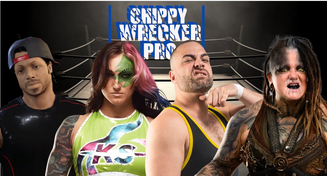 Jim_E_King's tweet photo. Today is the day! Make sure your notifications are on for #ChippyWreckerProWrestling! https://t.co/tU8idTx8rO