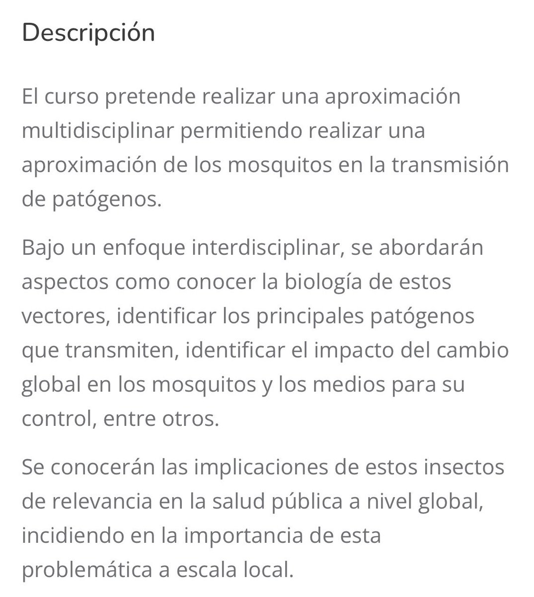 Josué Martínez-de la Puente (@jmartinezpuente) on Twitter photo 🗣️🗣️🗣️ Llegó el día!! Desde hoy están abiertas las inscripciones a nuestro #MOOC de <a href="/abiertaUGR/">abiertaUGR</a> de <a href="/CanalUGR/">Universidad Granada</a> sobre Mosquitos, enfermedades y cambio global en 👉🏻 abierta.ugr.es/course/view.ph… El curso cuenta con 5 módulos que vamos desgranando 👇🏻🧵 #gratuito #ECTS 🗣️🗣️🗣️ Llegó el día!! Desde hoy están abiertas las inscripciones a nuestro #MOOC de <a href="/abiertaUGR/">abiertaUGR</a> de <a href="/CanalUGR/">Universidad Granada</a> sobre Mosquitos, enfermedades y cambio global en 👉🏻 abierta.ugr.es/course/view.ph… El curso cuenta con 5 módulos que vamos desgranando 👇🏻🧵 #gratuito #ECTS