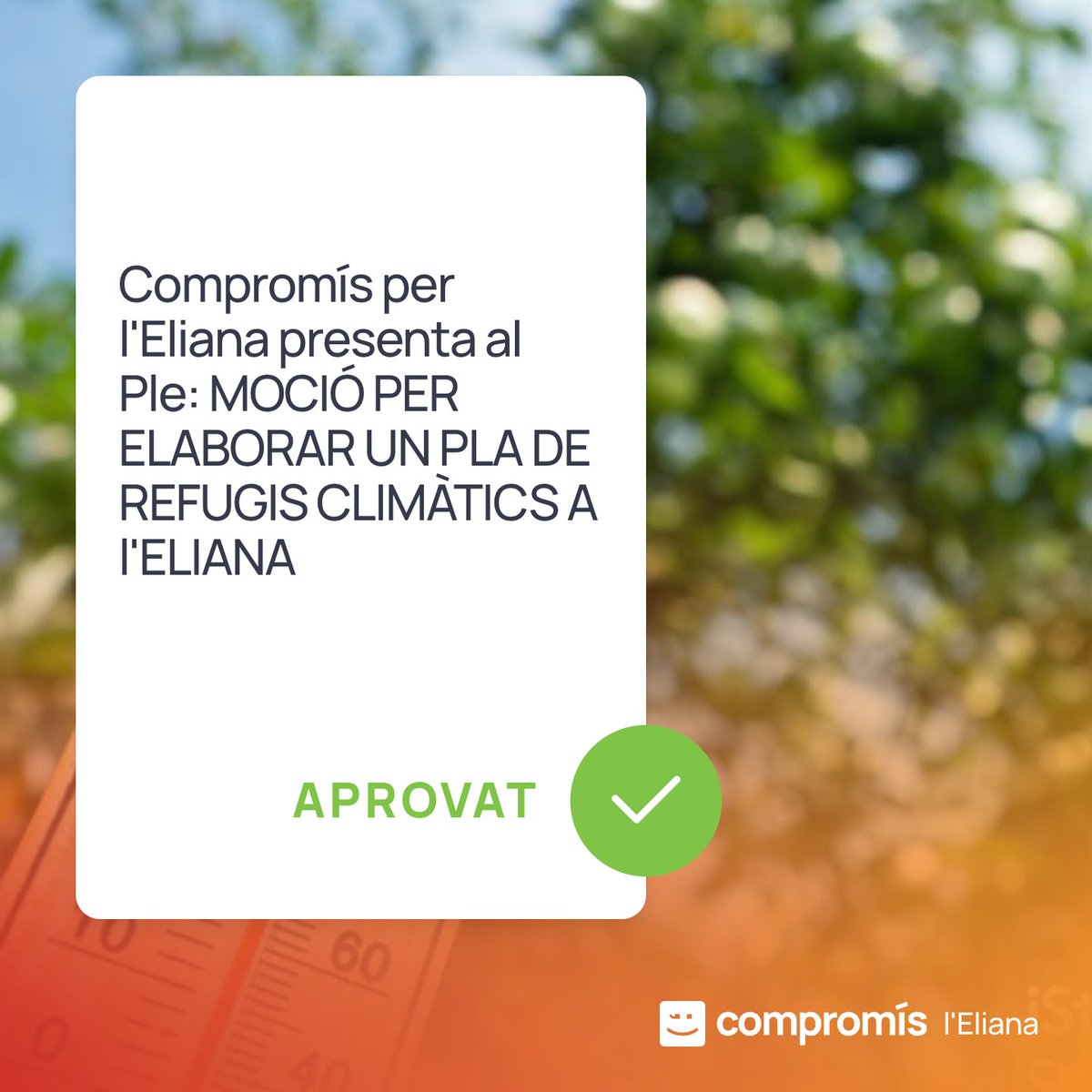 Compromís per l'Eliana tweet media