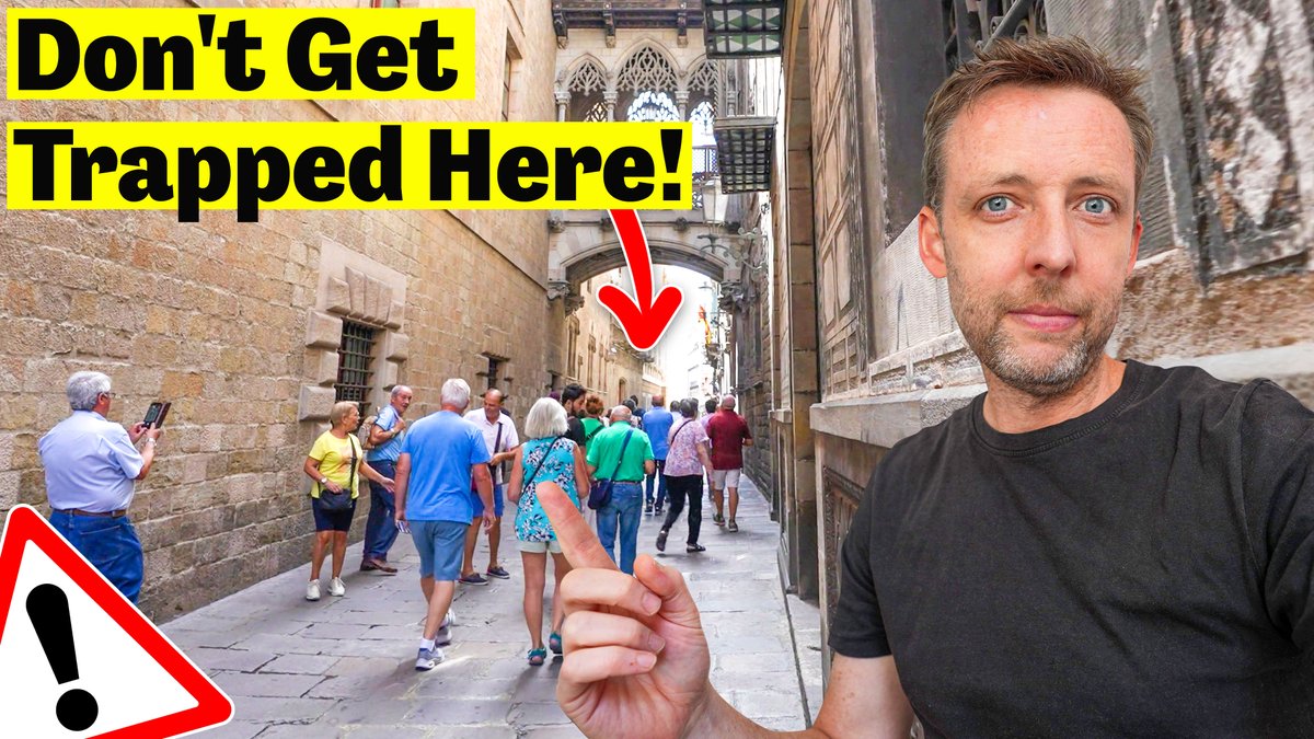 🙋‍♀️If you're heading to Barna, I've got your back. Here are 7 Things You Should NOT Do in #Barcelona. Watch the video here: youtu.be/xDr95sZrgqM