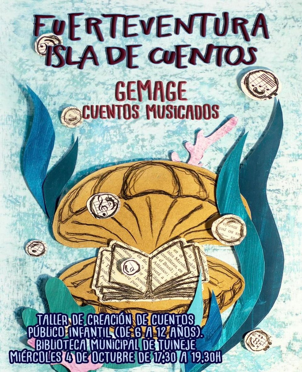 EDesinquieta's tweet photo. Gente de #Fuerteventura, vayan apuntando en la agenda.
#IsladeCuentos
#Infancia https://t.co/8tMZ8iTY21