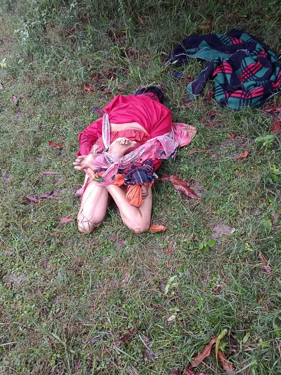 SaffronSwamyy's tweet photo. Glimpse of 2047  !!

Utter Shocking Incident !!

BREAKING: Brutal murder of the priest of Ram Janaki temple of Prayagraj.

Priest Manindra Mani Tripathi's body was recovered with his hands and legs tied. https://t.co/u2WUxkOwOp