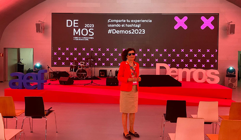 filarramendi's tweet photo. 📚 Nuestra vicepresidenta, la Dra. Carmen H. de Larramendi @carmlarramendi, representa a la fundación en #Demos2023. ¡Avanzamos hacia una Europa más unida! 🤝 ⬇️
https://t.co/CVa7kfFSHS https://t.co/nzhRTNLg0C