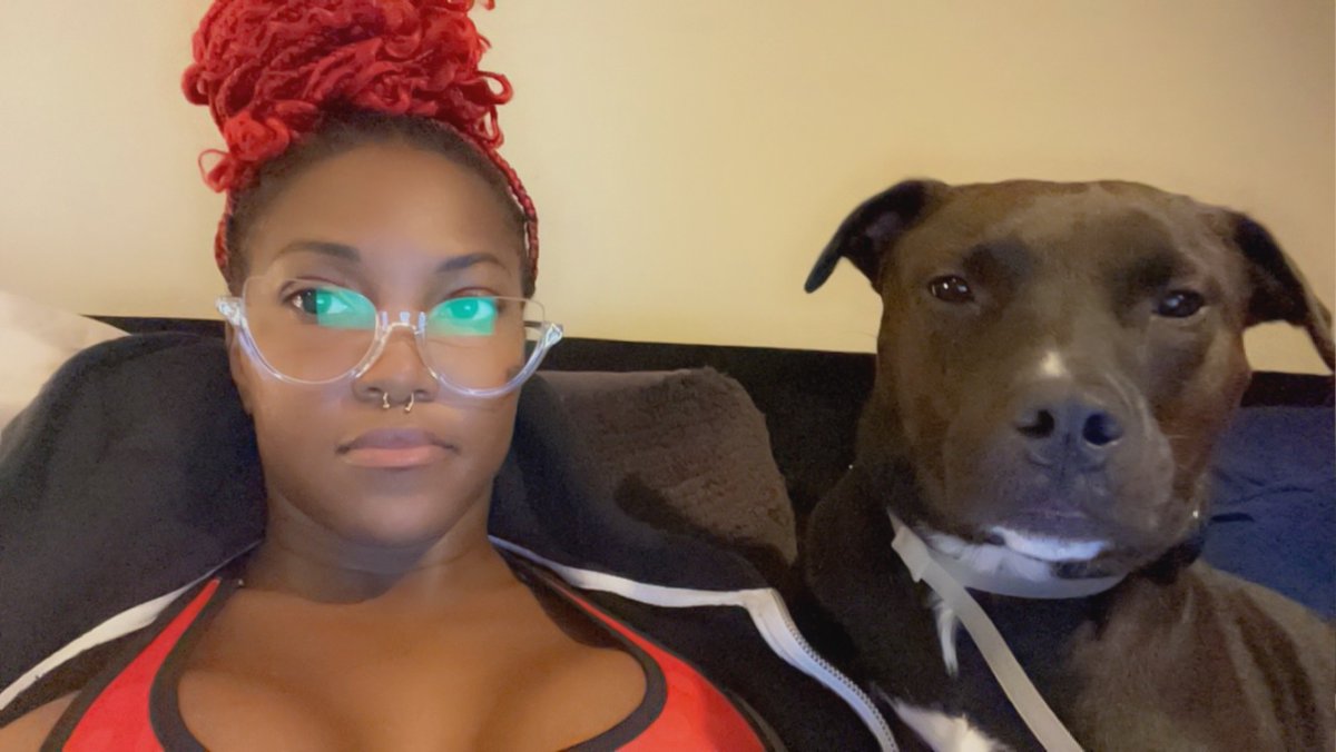 msjohnson86's tweet image. How my dog matches my energy… #pitbull #pitbullsofficial #dogsofinstagram #doglife #dogmom #pitty #petlovers #petstagram #dogsofinsta #pitbullmom #pitbullmix #fyp