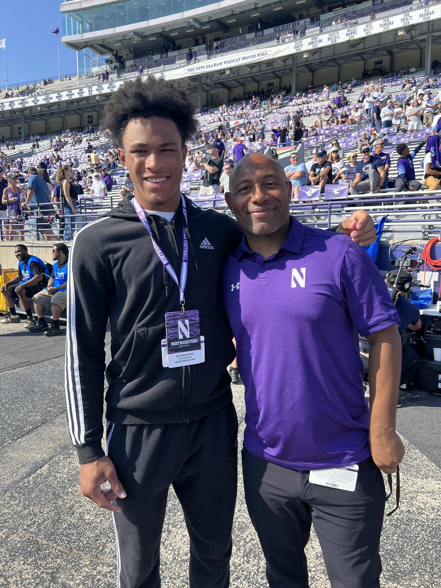 After a great weekend at @NUFBFamily, I am blessed to receive my first p5 and Big 10 offer. @CoachRyanOC @BDPRecruiting