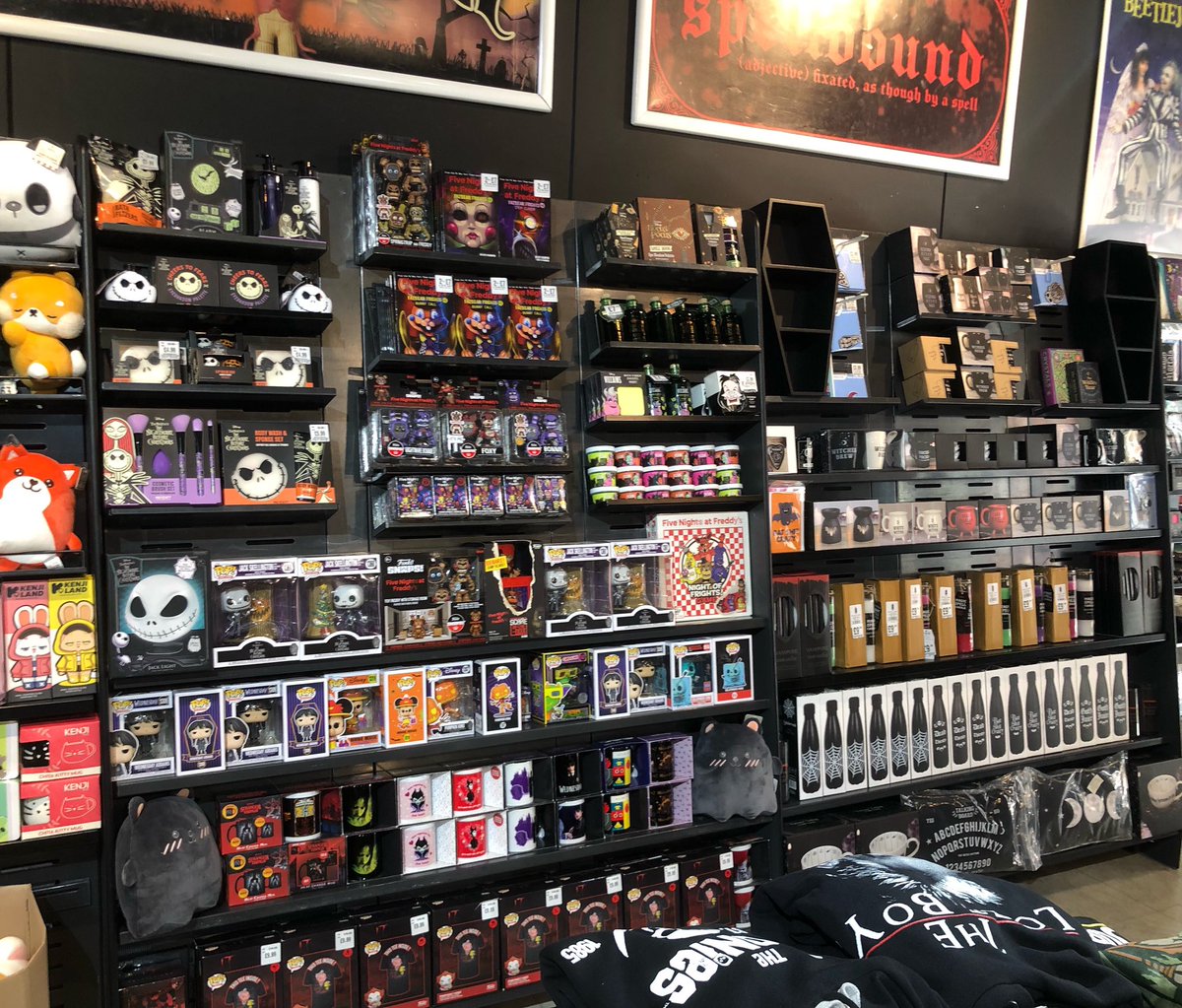 Make sure you check out our spooky and spellbound section for some new Halloween decor 🎃👻 #halloween #halloween🎃 #spookyseason #halloweendecor #spellbound #witchcraft #nightmarebeforechristmas #fivenightsatfreddys #funkpops #hmv #hmvbelfast