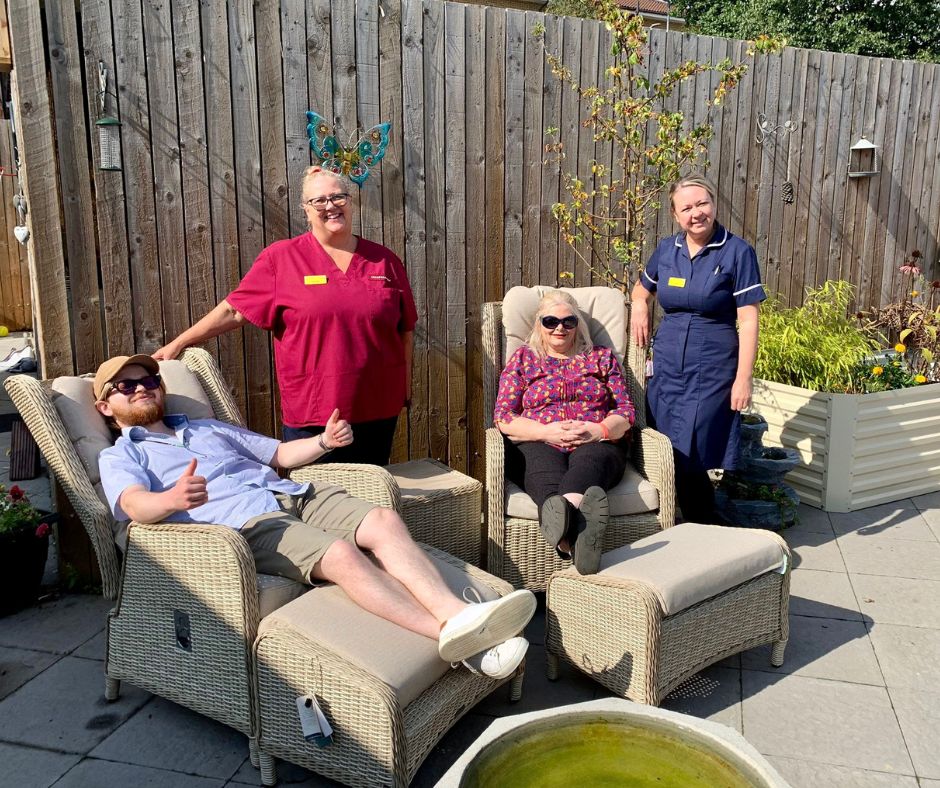 wishhcharity's tweet photo. Thank you so much to Kiernan and his mum, Marie who held an incredible charity night, #Beanfest to raise funds for Complex Rehab at @HullHospitals following Keirnan’s own personal experience. They purchased furniture for patients on the ward to use 💙 #MotivationMonday #Hull https://t.co/LJamfimmCV
