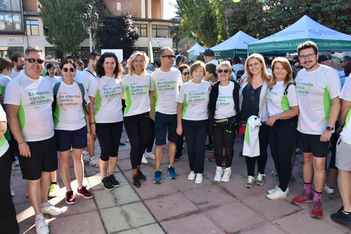 💚La Asociación Española Contra el Cáncer en #Cuenca <a href="/ContraCancerCUE/">Asociación Contra el Cáncer Cuenca</a> tiñó de blanco y verde la ciudad, con su VIII Marcha por la Investigación, en la que participaron 8⃣0⃣0⃣ personas. 

Desde #Globalcaja aportamos nuestro granito de arena, porque todos juntos, sumamos➕.