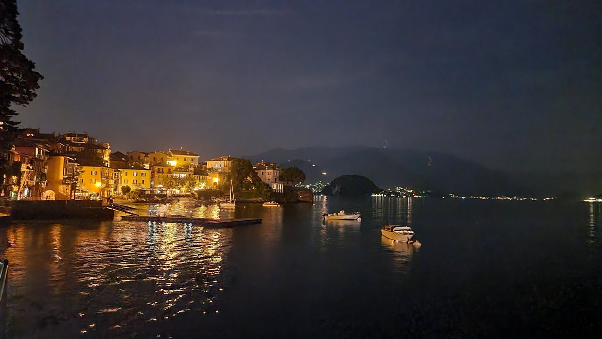 Nightlights&Twilight at #Varenna #ComoLake .