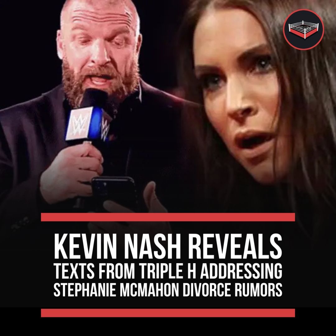 ringsidenews_'s tweet photo. Kevin Nash Reveals Texts from Triple H Addressing Stephanie McMahon Divorce Rumors https://t.co/OoC4NofYQA https://t.co/mjL0awP226