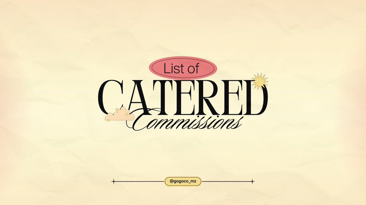 gogoco_mz's tweet photo. 📎

refer to this thread for the list of my catered commissions! 🦊

#sincerelyggc https://t.co/GSJhmCZTen