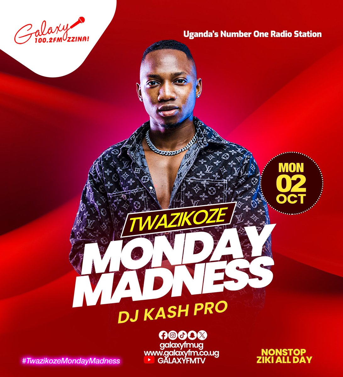 ON AIR: <a href="/Iamkashpro/">DJ KASH PRO 🖤🦅</a> with the real vibes 🔥

#TwazikozeMondayMadness