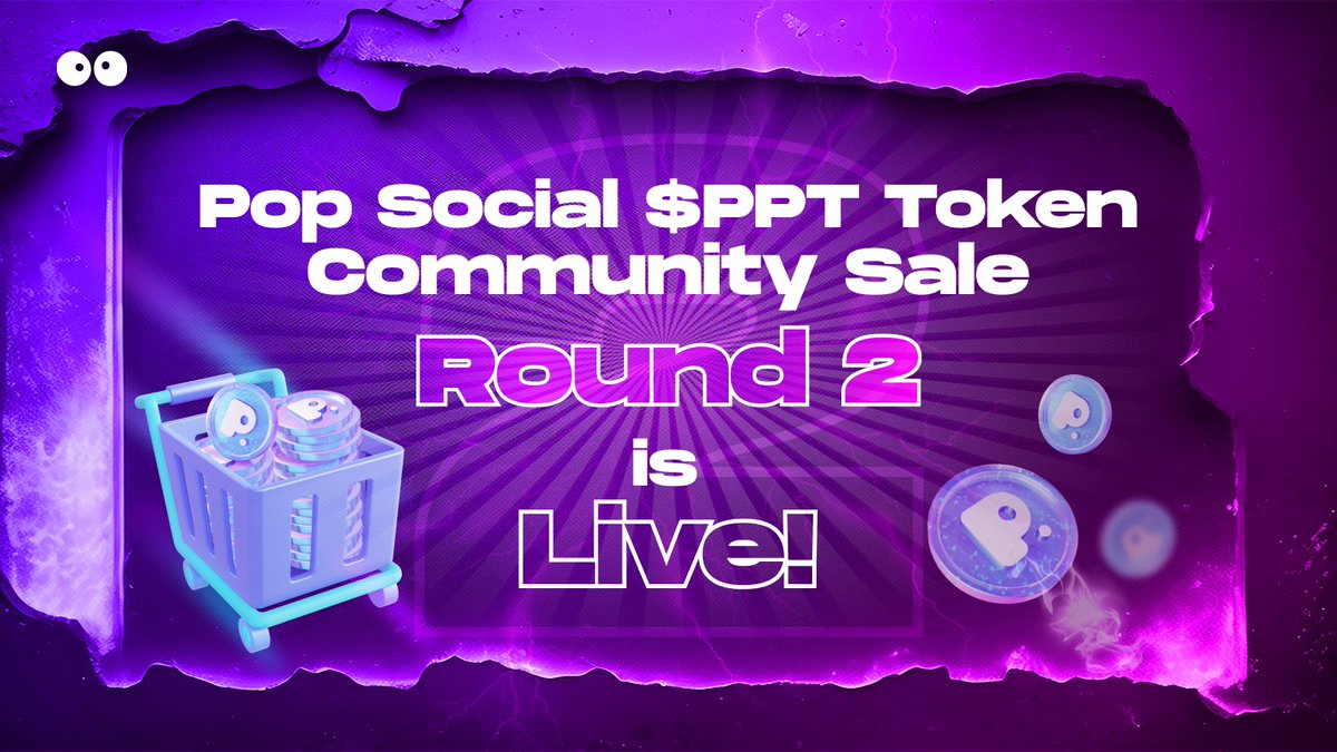 popapp_official's tweet photo. 🚨 ATTENTION 🚨 🚀 The $PPT Community Sale Phase 2 is NOW LIVE! 🚀

✅🚀 Don't miss out, join us at: https://t.co/MmqjkU3WBT

Blockchain: Binance Smart Chain
 Minimum: $50
 Maximum: $5,000
 Price: Phase 2 - $0.20
 Total: 2 million $PPT

⚠️ Participate in the Community Sale and share a prize pool of 1 Million $PPT Token! 🎁⚡️
#PopSocial #PPT #BNBCHAIN #opBNB #Binance #PopCommunitySale #PopToken #CommunitySale @binance @BNBCHAIN