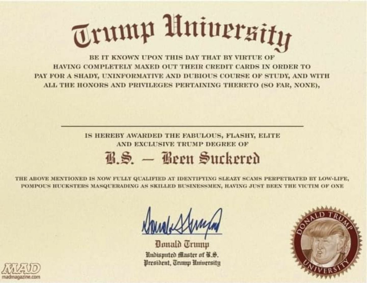 MAGA moron!