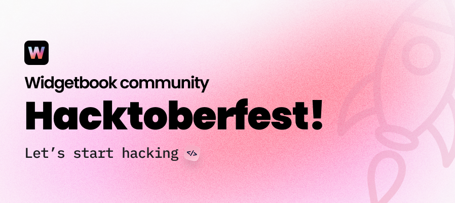 🎉 #Hacktoberfest unites maintainers &amp; contributors in open-source joy! This year, Widgetbook is proud to elevate the <a href="/digitalocean/">DigitalOcean</a> event, hosting a special month for #Flutter &amp; #Dart devs. 

Ready to contribute? Dive into our repo! 🚀 
github.com/widgetbook/wid…