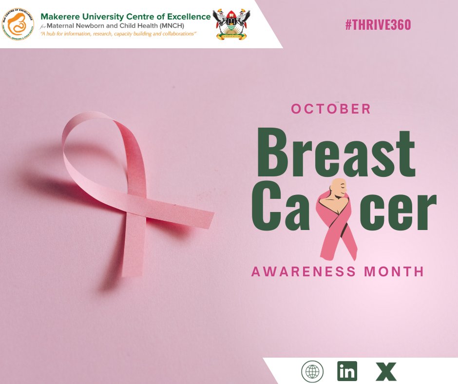 MNCH_Centre's tweet photo. ๐๏ธ Join Us in the Fight Against Breast Cancer! ๐๏ธ
October is Breast Cancer Awareness Month, and we are dedicated to raising awareness about this critical issue that affects millions of lives worldwide.
#BreastCancerAwarenessMonth #Thrive360 #2023 https://t.co/xUlc3ajd1w